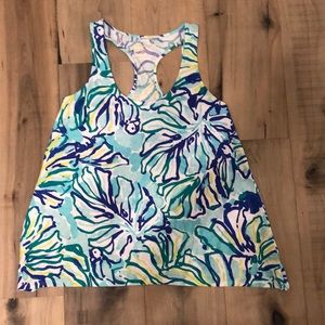 Cute racer back loose everyday tank top